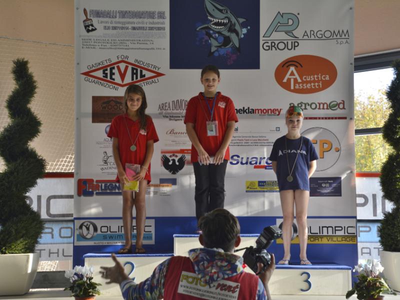 Giulia Buzzi (1ª classificata) e Gaia Liistro