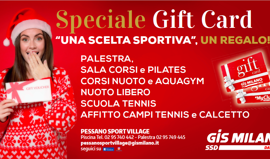 PESSANO: SONO ARRIVATE LE GIFT CARD! A NATALE, REGALA BENESSERE