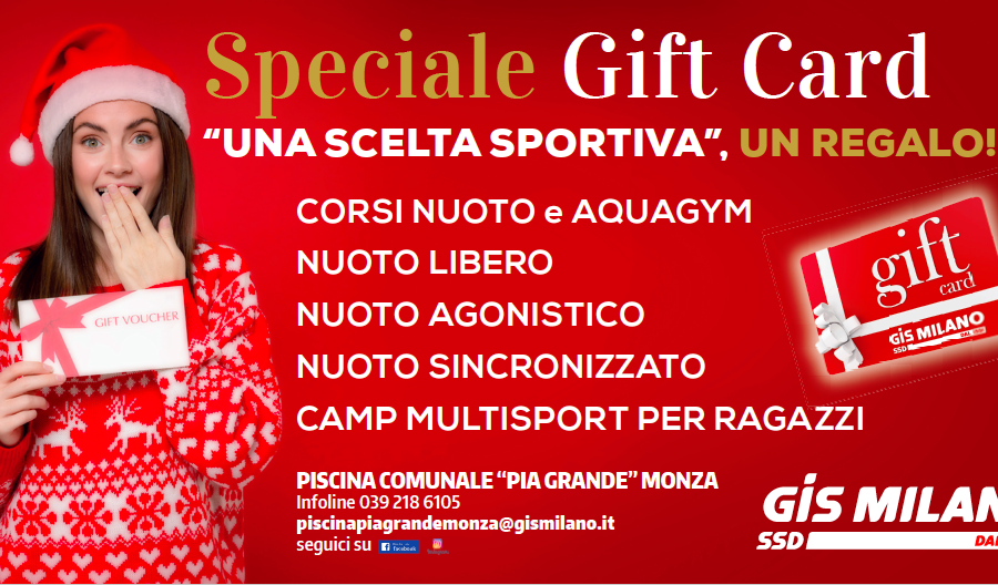 MONZA PIA GRANDE: SONO ARRIVATE LE GIFT CARD! A NATALE, REGALA BENESSERE