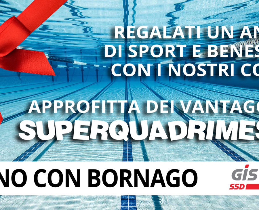 A Natale regalati un anno di sport e benessere alla Piscina di Pessano!