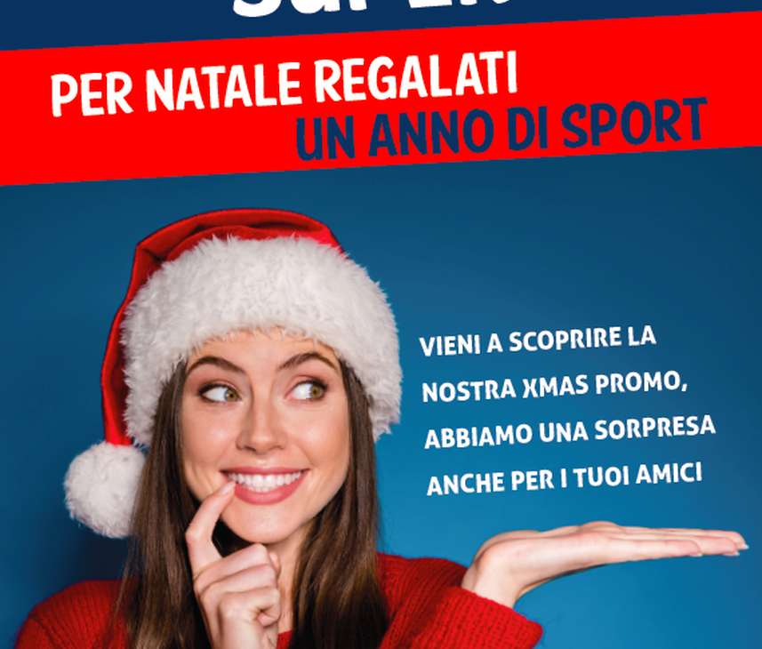 COLOGNO, PESSANO, PIEVE: CON LA NUOVA PROMOZIONE, A NATALE REGALATI UN ANNO DI SPORT!